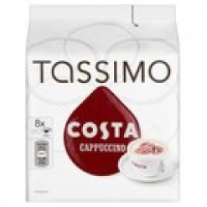 Tassimo Costa Cappuccino 8 Pack &pound;4.00