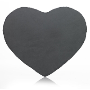 Wilko  Wilko Heart Placemats Slate x 2