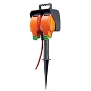 Masterplug Weatherproof Garden Spike Lead 15m 10A IP54 £24.99