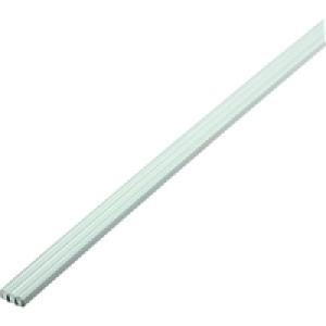 Wickes Rippled Tile Strip Clear Glass Effect PVC 15mmx1.83m £5.99