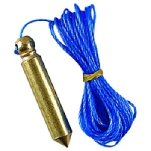 Wickes Carbon Steel Plumb Bob & Line Set £4.99