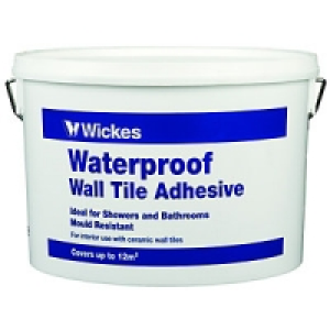 Wickes Waterproof Wall Tile Adhesive 10L £18.99