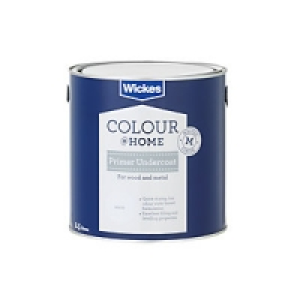 Wickes Water Based Primer Undercoat White 2.5L