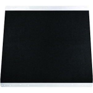 Rangemaster Splashback Toledo Glass Black Gloss 900mm