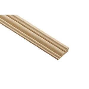 Wickes Light Hardwood Barrel Moulding 34 x 12 x 2400mm £8.69