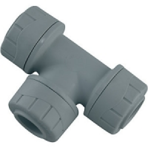 Wickes Polyplumb Equal Tee 15mm PK10