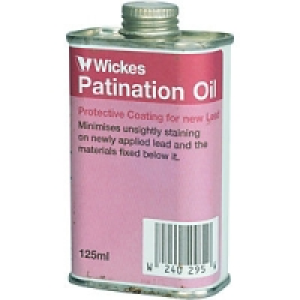 Wickes Patination Oil For New Lead 125ml