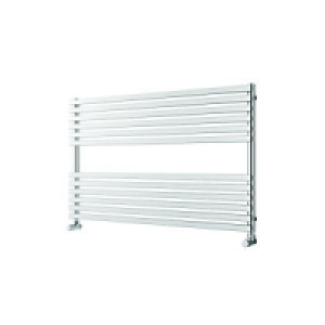 Wickes Invent Square Tube Horizontal Chrome 600x1000mm Radia