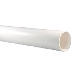 Wickes White Roundline Downpipe Length 2750mm £6.09