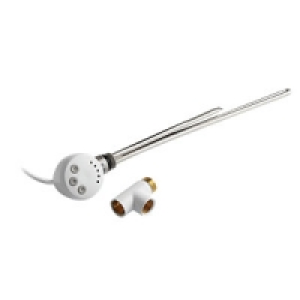 300 Watt Thermostatic Electric Element - White £65.00