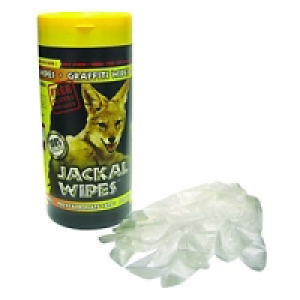 Jackal Heavy Duty Graffiti Wipe Tub 80 Sheets