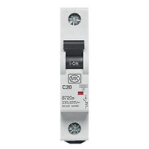 MK MCB Single Pole Type C 20A 230V C20 £5.17