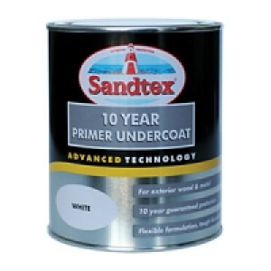 Sandtex 10 Year Primer/Undercoat White 750ml £17.50