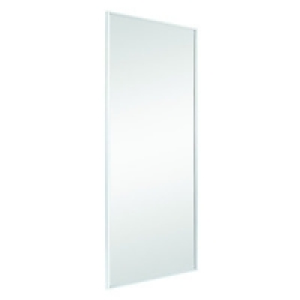Wickes Sliding Wardrobe Door White Framed Mirror 2220x610mm £62.99