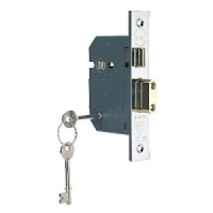 Yale P-M560-CH-80 5 British Standard Lever Sashlock 76mm Chr &pound;25.99