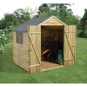 Wickes Pressure Treated Double Door Shed 7x5