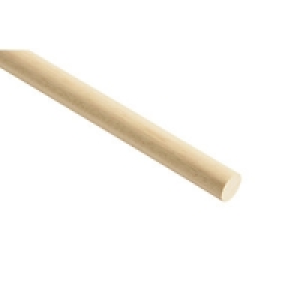 Wickes Light Hardwood Dowel Moulding 28 x 28 x 2400mm £13.85