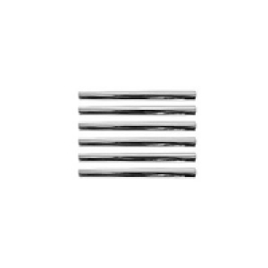 Wickes T Bar Handles Polished Chrome 135mm 6 Pack £12.59