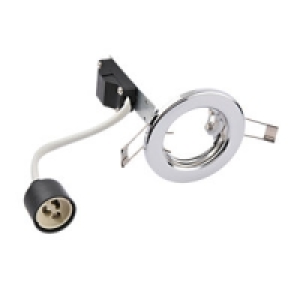 Wickes Fixed Downlight Chrome 10 Pack