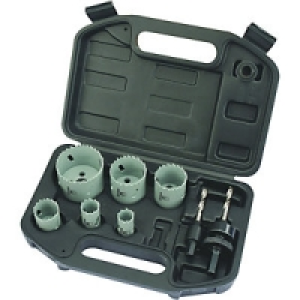 Wickes Plumbers Hole Saw Set 9 Piece