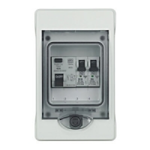 MK Garage Kit - 5702S C/W RCD + 2 X MCBS