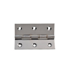 Wickes Phospor Bronze Washered Butt Hinge Polished Chrome 76 £7.49
