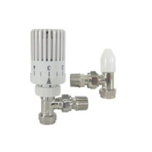Wickes Economic Thermostatic Radiator Valve With Lockshield