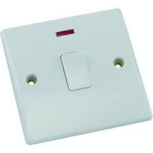 Wickes 20A Control Switch Slimline White £5.99
