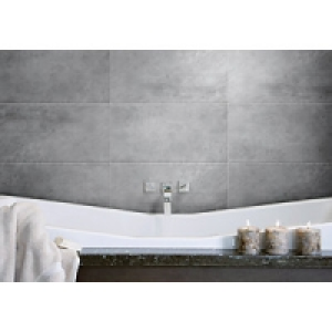 Wickes Grey Matt Porcelain Floor Tile 300x600mm £29.15