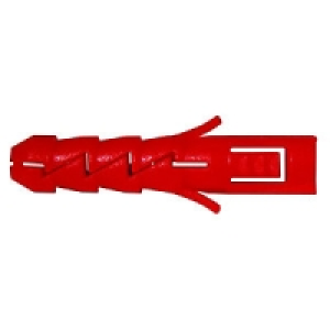 Wickes Plastic Wallplugs & Drill Bit 6mm PK50