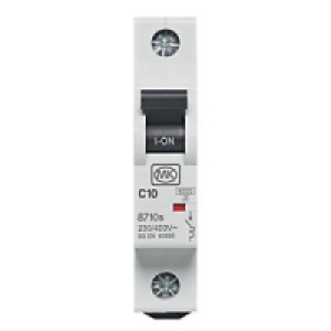 MK MCB Single Pole Type C 10A 230V C10 £5.17