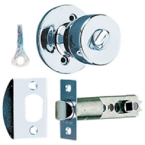 Wickes Privacy Knob Set Chrome Finish £17.60