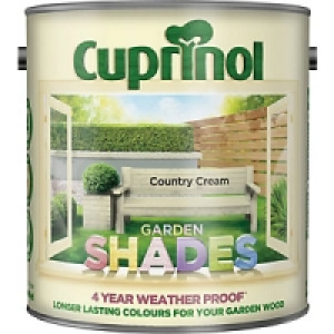 Cuprinol Garden Shades Country Cream 2.5L £22.99