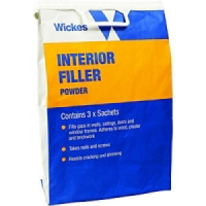 Wickes All Purpose Interior Powder Filler 4.5kg £8.99