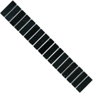 Wickes Black Matt Travertine Border Tile 48x29mm £4.99