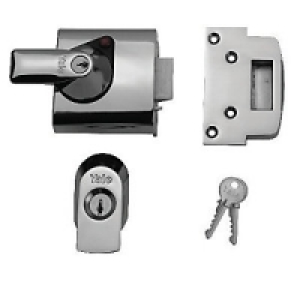 Yale P-BS1-CH-CH-60 British Standard Nightlatch 60mm Chrome
