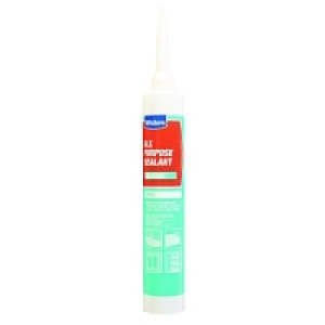 Wickes All Purpose Silicone Sealant White 380ml £2.99