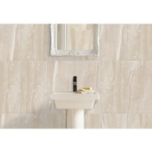 Wickes Newton Beige Matt Ceramic Wall Tile 248x498mm
