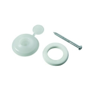 Wickes Clear Polycarbonate Fixing Buttons For 10mm Polycarbo £5.69