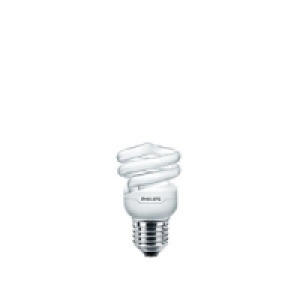 Philips 8W SES Tornado CFL Spiral Bulb £3.99