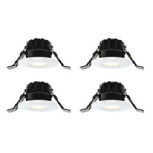 Shield LED 400 Integrated LED Downlight Fixed White 4 Pack £149.99