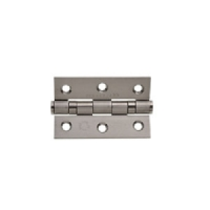 Wickes Grade 7 Fire Rated Ball Bearing Hinge Satin 75mm 2 Pa £3.99