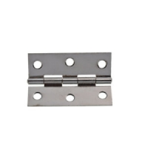 Wickes Butt Hinge Chrome Plated 63mm 20 Pack £11.80