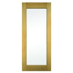 Wickes Oxford External Oak Veneer Door Glazed 1981x762mm £265.00