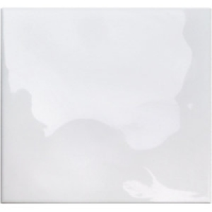 Wickes Bumpy White Gloss Ceramic Wall Tile 200x200mm £10.99