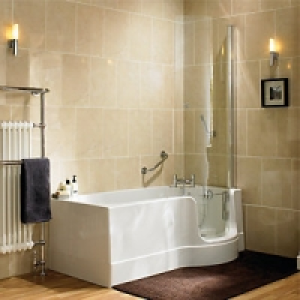 Wickes Canberra Easy Access Bath Left Hand White 1700mm £4.00