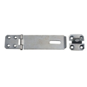 Wickes Safety Hasp and Staple Galvanised 100mm