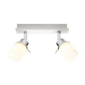 Rennes Bathroom Spot Chrome Twin Bar £29.99