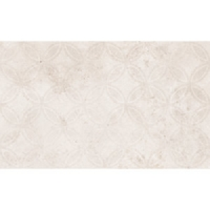 Wickes Battersea Geo Decor White Ceramic Wall Tile 298x498mm £18.21