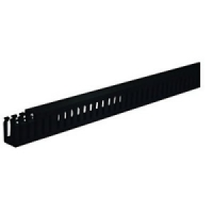 Wickes Self Adhesive Slotted Trunking Black 38x25mmx2m £14.99